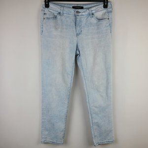 Liverpool Cami Cropped Floral Print Jeans 34x27